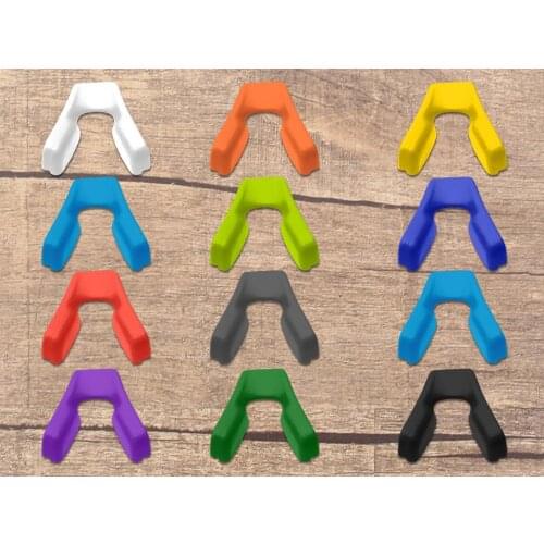 Vonxyz Silicon Rubber Replacement Nose Pads for-Oakley Flight Jacket OO9401 Frame Varieties