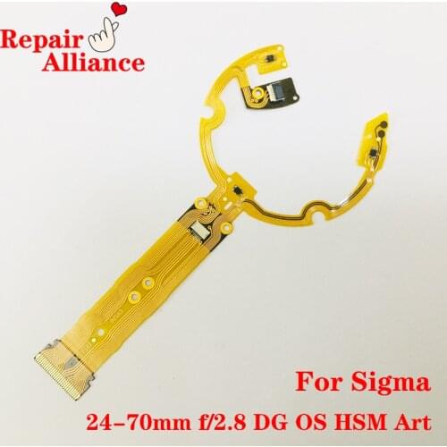 1PCS New lens repair part For Sigma 24-70mm f/2.8 DG OS HSM Art Lens Anti-shake Aperture Flex Cable