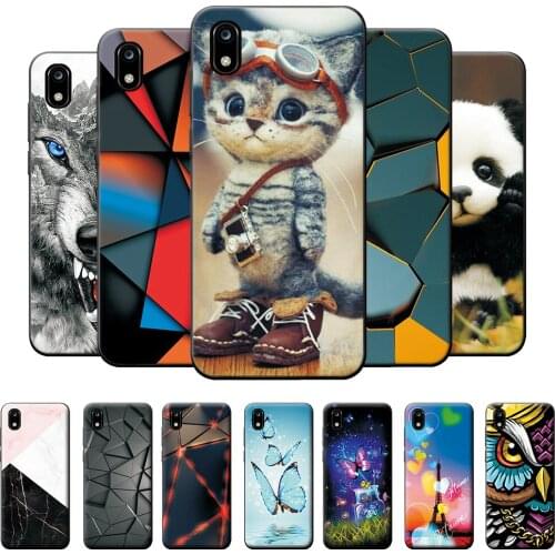 For ZTE Blade A7 2019 Case Protective Case Bumper For ZTE A7 2019 6.01 Case For ZTE A7 2019 Cool Cat Silicone TPU Phone Cover