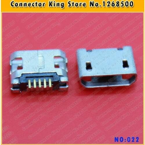 ChengHaoRan Tablet PC MINI USB Jack short 5P Mobile Phone Micro USB connector 5pin 2 DIP foot,Charging Port,MC-022