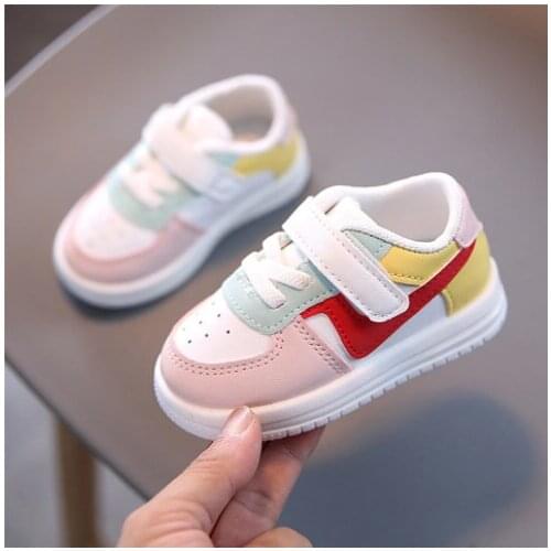 New Spring Children Shoes for Girls Sport Shoes Fashion Breathable Baby Shoes Soft Bottom Non-slip Casual Kids Girl Sneakers
