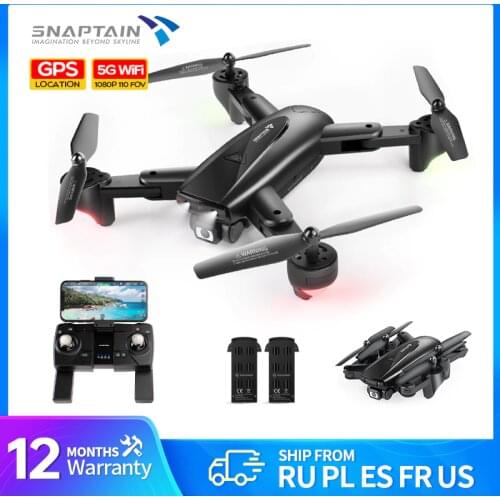 SNAPTAIN SP500 Camera Drone dron 1080P HD Drones GPS 5G WiFi Drones Foldable FPV RC Quadcopter Hight Hold C kids RC drone