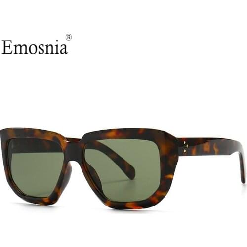 New Square Sunglasses Women Men 2021 Fashion Irregular Luxury Brand Design Sun Glasses Eyeglasses Vintage Retro Travel Eyeware