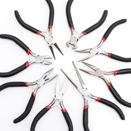 1pcs Needle-Nosed Pliers Cutting Joint Jewelry Pliers DIY Accessories Jewelry Beaded Small Manual Pliers Beading Jewelry Tools
