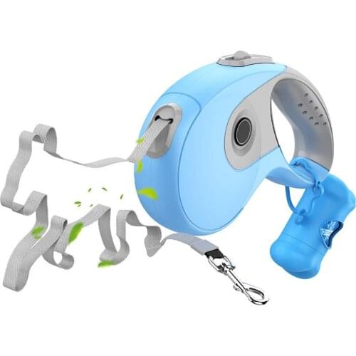 3/5m Retractable Dog Leash Automatic Puppy Leashes Rope Outdoor Carrier Accessories Dog Walking Lead for Small Medium Large Dogs