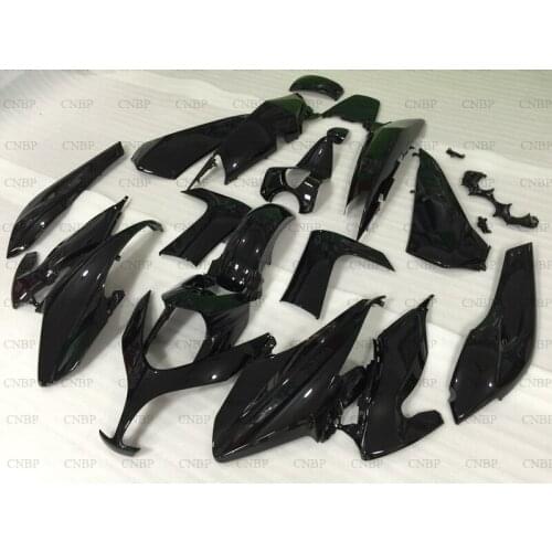 T-MAX500 2008 - 2012 Full Body Kits XP 500 2010 Fairing Kits for YAMAHA TMAX500 11 10 glossy Black Full Body Kits
