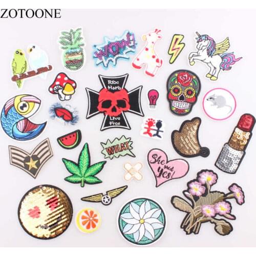 ZOTOONE Patches On Clothes