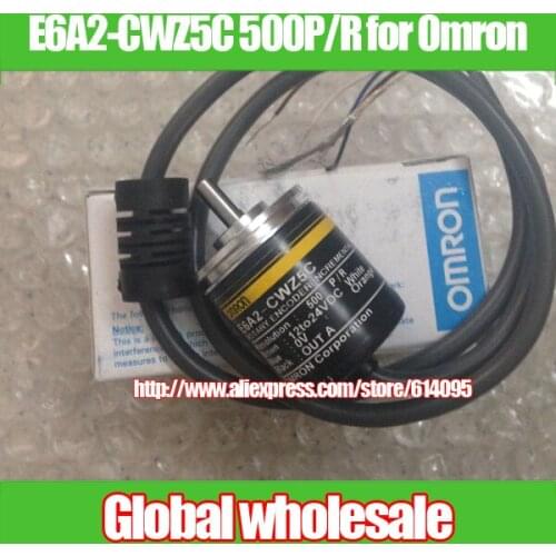 1pcs E6A2-CWZ5C 500P/R encoder for Omron / 500 line incremental rotary optical encoder