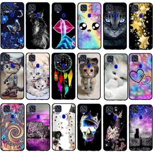 For ZTE Axon 11 SE 11SE 5G Case Soft Silicone TPU Cover For ZTE Blade V2020 V 2020 Case Cats Coque For ZTE 11 SE V2020 Case Capa