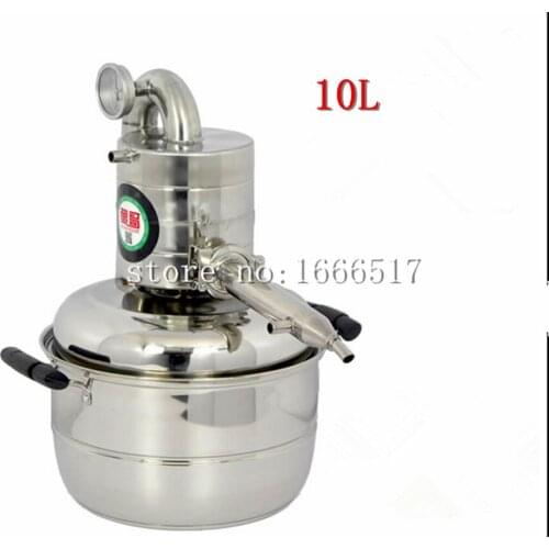 10L Water Alcohol Distiller distillation Home Brew Kit Still Wine Making Essential Brand new RH