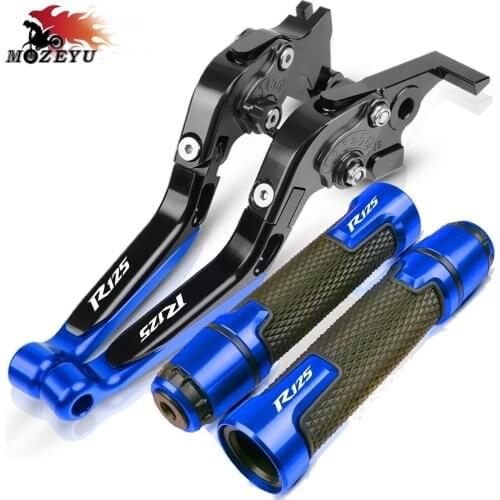 For YAMAHA R125 YZF-R25 2015 2016 2017 2018 2019 Motorcycle Accessories Extendable Brake Clutch Levers Handlebar Hand Grips R125