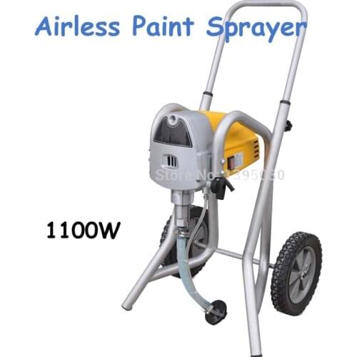 1100W Electric Airless Paint Sprayer with English Manual in Yellow 110V/220V Sprayer ST-119