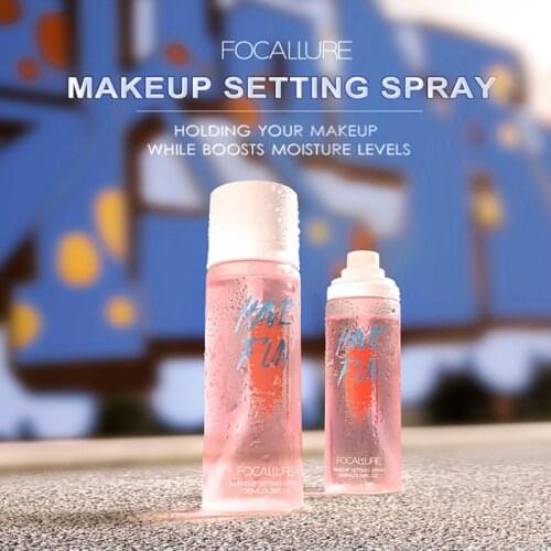 FOCALLURE Face Fixing Setting Spray 100Ml Oil-control Refreshing Natural Long Lasting Moisturizing Makeup Fixer Spray Cosmetics