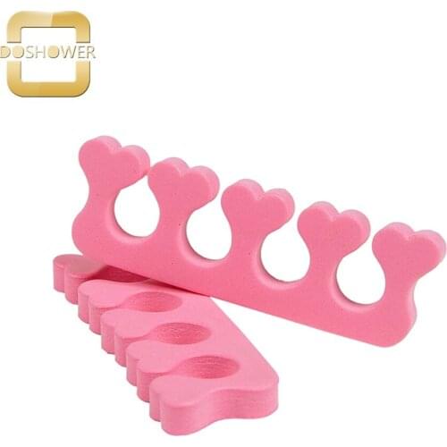 Finger gel toe nail separator with foot nail separator pliers for color nail separators