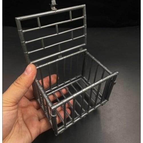 1/6 Scale Mini Cage Models for 12''Animals Scene Accessories DIY