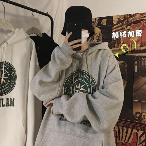 Men Hoodies bts Hoodie y2k Sweatshirt Oversized Female Sweatshirt Anime Female Coat Winter Harajuku Autumn Velvet Couple Outfit