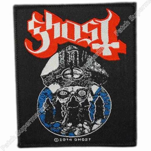 Ghost patches B.C. Papa Emeritus II & The Nameless Ghouls Artwork Rock Punk retro sew applique iron on badge clothing