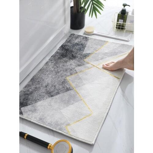 Bathroom non slip mat bathroom floor mat Nordic door mat bedroom door mat household foot mat door carpet
