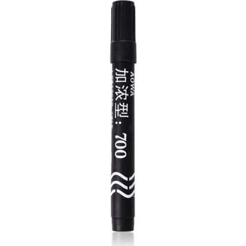 Enriched marker Plastic Oily Waterproof Permanent Marker Pen Korean Stationery Student Outdoor Marking Ink Marker