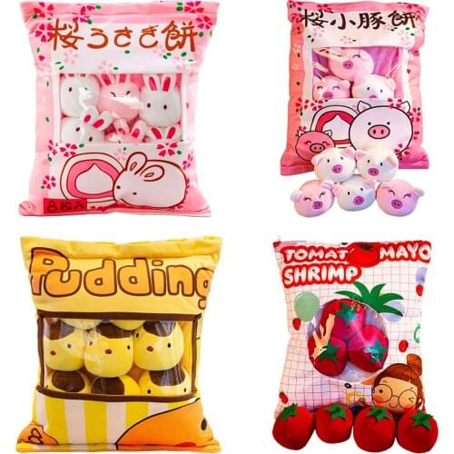 Plush Pillow Cushion Kids Cute Animals Toys Girls Gift Hugging Pillow Gift