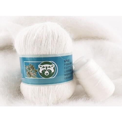 Drop Shipping 50+20g/set Long Plush Mink Cashmere Yarn Fine Quality Hand-Knitting Thread For Woman Cardigan Scarf Suitable