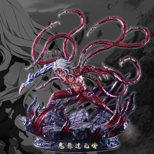Spot Demon Slayer GK Prince Studio: Final Boss Ghost Dance Tsuji Unlimited Statue Figure Model Size:38*37*31cm