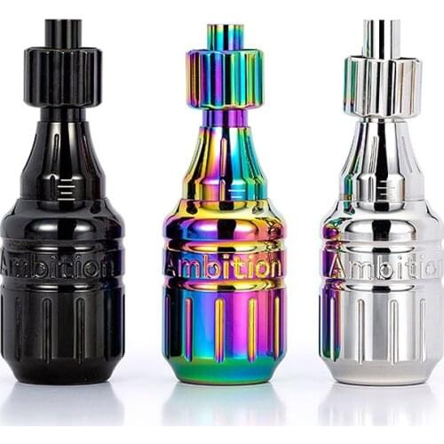 Professional Adjustable Tattoo Cartridges Grip Stainless Steel Grip for Cartridge Tattoo Machine