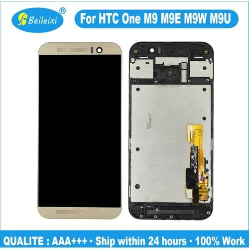 For HTC One M9 M9E M9W M9U LCD Display Screen Touch Sensor Digitizer Assembly