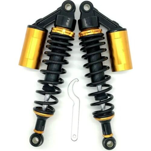 2pcs Universal 320mm Fork Round Air Shock Absorber Rear Suspension Spring Scooter DirtBike Gokart Quad ATV Motorcycle D30