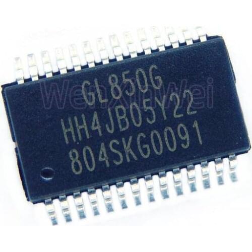 5PCS/LOT GL850G SSOP-28 USB 2.0 Hub Controller Chip New Original