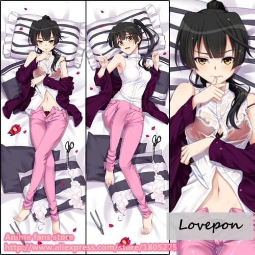 Anime Mayoiga Lovepon Japanese Pillowcase Pillow Cover Case decorative Hugging Body Bedding