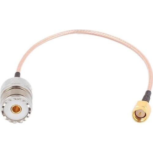 Handheld Radio Antenna Cable UHF Female to SMA Male SO239 Connector UHF Connector Cable
