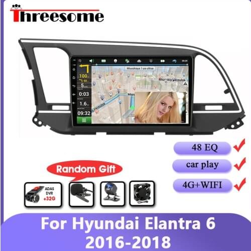 Android 9.0 2Din Car Radio Multimedia Video Player For Hyundai Elantra 6 2016- 2018 Navigation GPS WIFI car stereo DVD Head unit