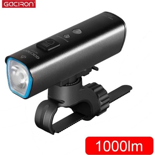 Gaciron Bicycle 1000Lm Headlight Cycling Eye Friendly Daylight Handlebar Helmet Front Lighting Lamp Cycling Flashlight Lantern