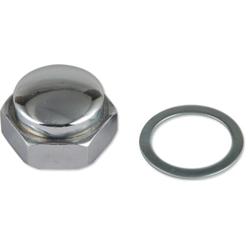 Motorcycle Steering Stem Cap Nut Washer For Honda- XL100 XL70 XL75 XL80 XR100 XR70 XR75 XR80 Z50A Z50R