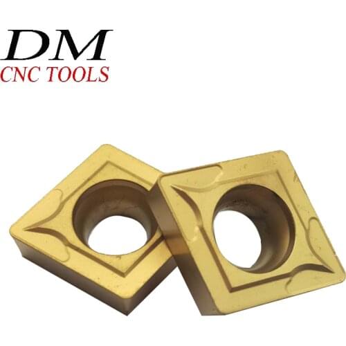 10pcs Carbide Inserts CCMT120408 UE6020 CCMT432 CNC indexable cutting blades lathe turning tools for steel