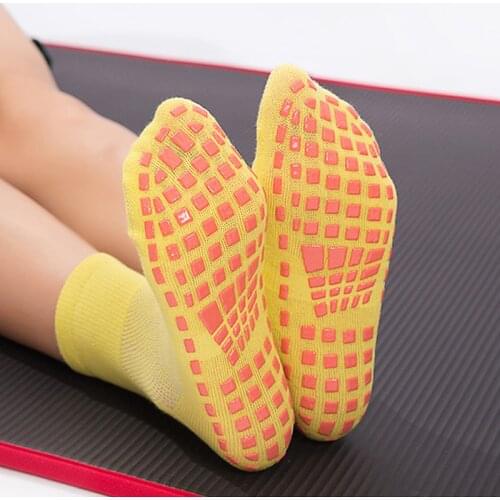 8 Styles Non-Slip Socks Trampoline Special Socks For Men And Women Spring And Autumn Thin Breathable Sports Socks Floor Socks