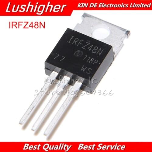 10pcs IRFZ48N TO-220 IRFZ48NPBF TO220 IRFZ48 MOSFET New Original