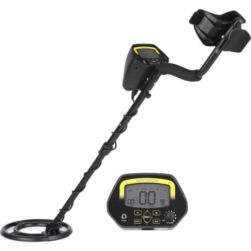 LCD Display Underground Metal Detector Nugget Detector Gold Digger Treasure Hunter Adjustable Sensitivity Waterproof Search Coil