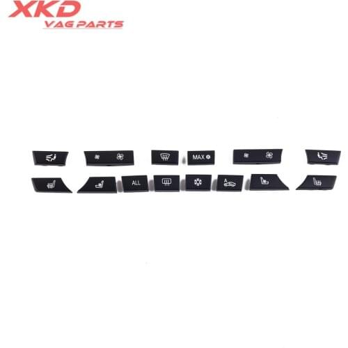 New 14 Button Key Caps Repair Kit A/C Heater Switch Fit for 5 6 7 61319313924 61 31 9 313 924