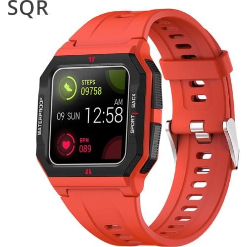 SQR Smart Watch 2021 P10 13 Sports Modes Heart Rate Fitness Tracker IP67 Waterproof Full Touch Smartwatch for iOS Android