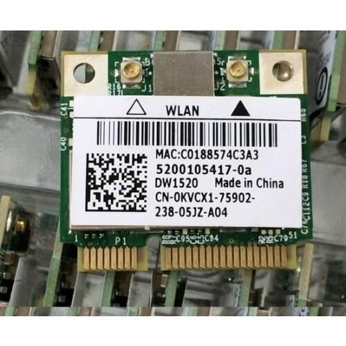 SSEA Original New Half MiniPCI-E Card 300Mbps for DELL DW1520 Wireless Card for Broadcom BCM43224 BCM943224HMS