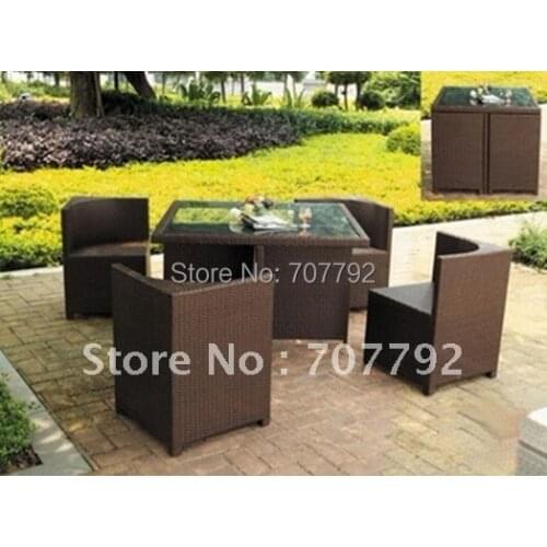 Hot sale SG-12010B Urban new style outdoor furniture rattan