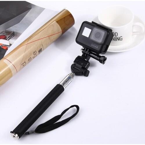 Extendable Handheld Selfie Monopod for GoPro HERO DJI Osmo Xiaoyi Action Camera 22.5-100cm