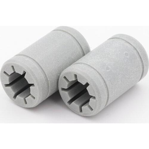 3D Printer Parts Solid Polymer LIN-11-08 Linear ball Bearing for 8mm Shaft CNC Plastic Bushing LM8UU