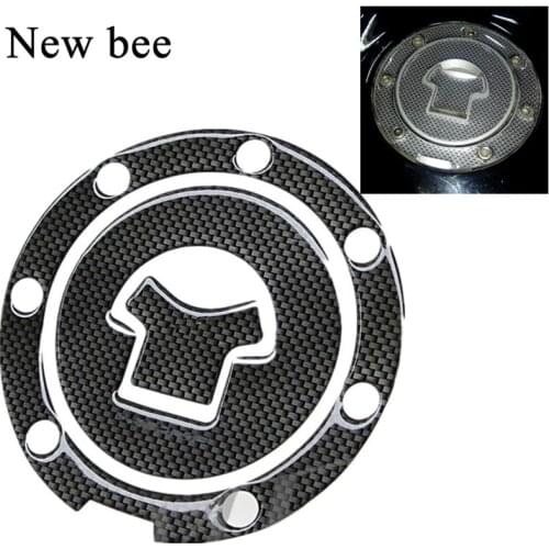 Newbee Motorcycle Gas Oil Fuel Cap Cover Decal Carbon Fiber Sticker Protect For Honda CBR RVF VFR CB400 CB1300 CBR1000RR CBR600R