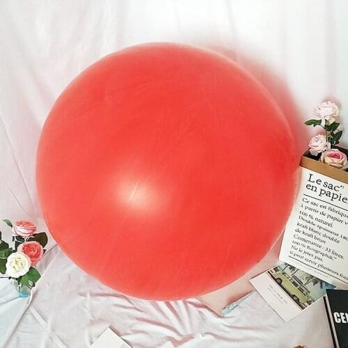 1PC 72inch Red Huge Round Balloons Wedding Decoration Giant Latex Balloons Birthday Party Kids Toy Big Globos