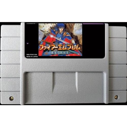 16Bit Games ** Genealogy of the Holy War ( USA Version!! 100% English translation!! fully playable!)