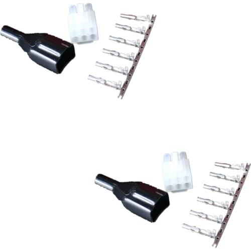 6p 6 Pin Power Socket Cable Connector For Kenwood Radio ts50 TS120 TS130 TS140 TS180 TS430 TS440 TS450 TS570 TS870