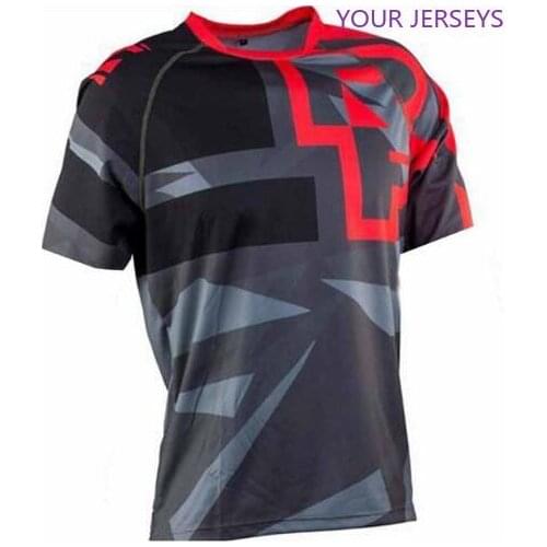 2022 Cycling Jerseys Brand Sells T-shirts Men Tight Fitness Quick Dry Bike Stretch Top Tee Shirt Plus Size Hot Sale FXR FXR DH